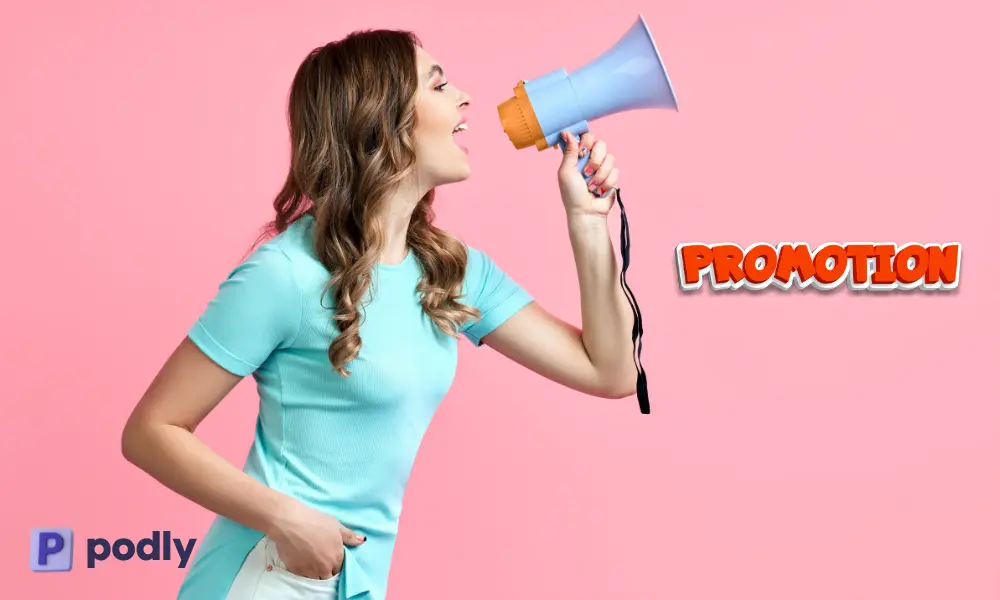 Do promotion for your print on demand product