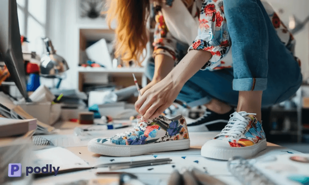 customizing shoes have specific marketing strategy