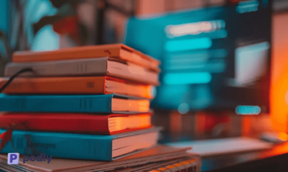 physical books for notebook page